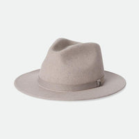 Brixton - Messer Packable Fedora in Oatmeal