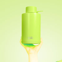Frank Green - LIMITED EDITION 2 Litre Stainless Steel Ceramic Reusable Bottle in Pistachio Green