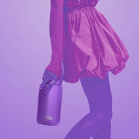 Frank Green - LIMITED EDITION 2 Litre Stainless Steel Ceramic Reusable Bottle in Cosmic Purple