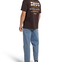 DEUS - Buckle Up Tee in Choc Brown