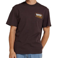 DEUS - Buckle Up Tee in Choc Brown