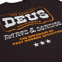 DEUS - Buckle Up Tee in Choc Brown