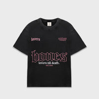 Billy Bones Club - The Endless Tee in Vintage Black/Pink
