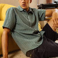 Thrills - Ambient Connections Shirt in Chinois Short Sleeve Shirt in Chinois Green