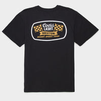 Brixton - Coors Light Pit Stop S/S STT in Black