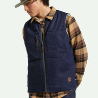 Brixton - Messer Packable Fedora in Light Moss