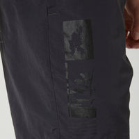 Afends - Collage Recycled Swim Boardshorts in Charcoal