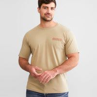 Brixton - Belford S/S Tee in Oatmeal