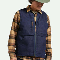 Brixton - Messer Packable Fedora in Light Moss