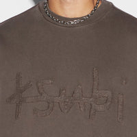 Ksubi - Plus Applique Biggie Crew Java in Brown
