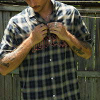 Billy Bones Club - Lovers Check Bowlo in Olive