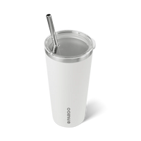 Project PARGO - 20oz Insulated Cup w/stainless Straw in Bone White