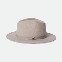 Brixton - Messer Packable Fedora in Oatmeal