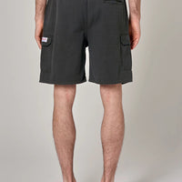 ROLLAS - Tradie Cargo Short in Surplus Black
