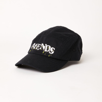 Afends - Natural Technology Hemp 5 Panel Cap in Black