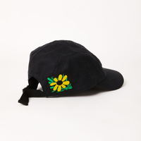 Afends - Natural Technology Hemp 5 Panel Cap in Black