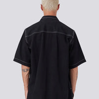 Barney Cools - Homie Shirt in Black Denim