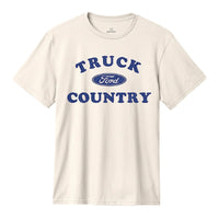 Brixton - Ford Truck Country S/S Tee in Wimbleton White