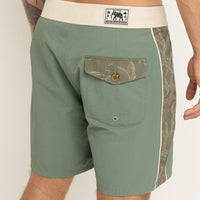 RHYTHM - Astral Bloom Trunk Short in Olive