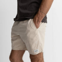 RHYTHM - Classic Linen Jam Shorts in Sand