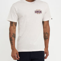 DEUS - Depot Tee in Vintage White