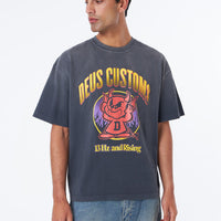 DEUS - Good Gracious Tee in Anthracite