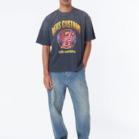 DEUS - Good Gracious Tee in Anthracite
