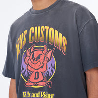 DEUS - Good Gracious Tee in Anthracite