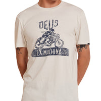 DEUS - Old Turps Tee in Vintage White