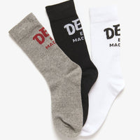 Deus- Curvy Socks 3 Pack in Multi