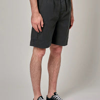 ROLLAS - Tradie Cargo Short in Surplus Black
