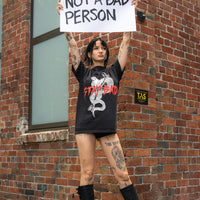 Billy Bones Club - Stay Bad Tee in Vintage Black
