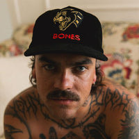Billy Bones Club - Panther Cord Cap in Black