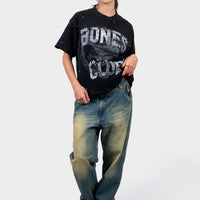 Billy Bones Club - Airborne Raw Box Tee in Vintage Black