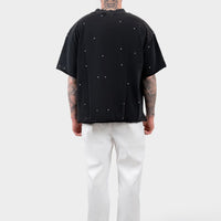 Billy Bones Club - Airborne Raw Box Tee in Vintage Black