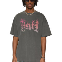 Ksubi - Fuego Ekcess SS Shirt in Charcoal