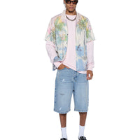 Ksubi - All Day Biggie Long Sleeve Tee in Ice Quartz