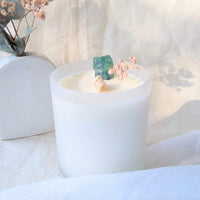 SEVENTEEN70/BOTANICALS - WATERMELON + BLUE FLUORITE CANDLE