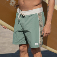 RHYTHM - Astral Bloom Trunk Short in Olive