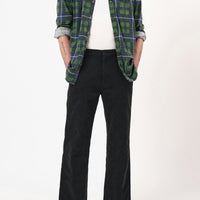 ROLLAS - Check Flannel Shirt in Emerald