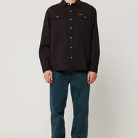 ROLLAS - Trailer Drill Shirt in Black
