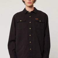 ROLLAS - Trailer Drill Shirt in Black