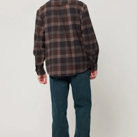 ROLLAS - Trailer Check Shirt in Brown Check
