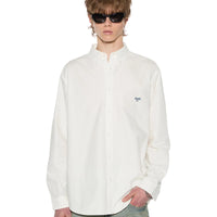 Ksubi - Ksignature Button Down Long Sleeve Shirt in White