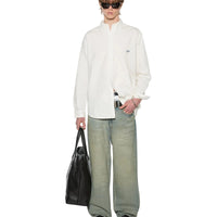 Ksubi - Ksignature Button Down Long Sleeve Shirt in White