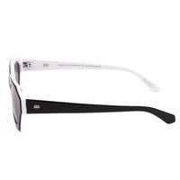 Sito - Kinetic in Black White. Lens in Smokey Grey