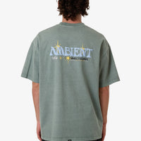 Thrills -Ambient Connections Box Fit Oversized Tee in Chinois Green