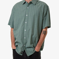 Thrills - Ambient Connections Shirt in Chinois Short Sleeve Shirt in Chinois Green