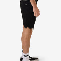 Thrills - Bones Denim Short in Black Rinse