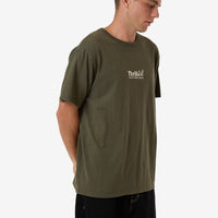 Thrills - Thrills Workwear Embro Merch Tee in Grape Leaf